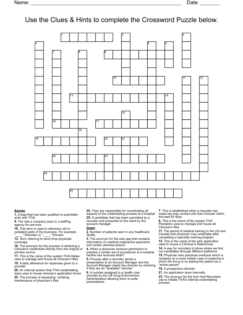 puzzle crossword puzzle clue