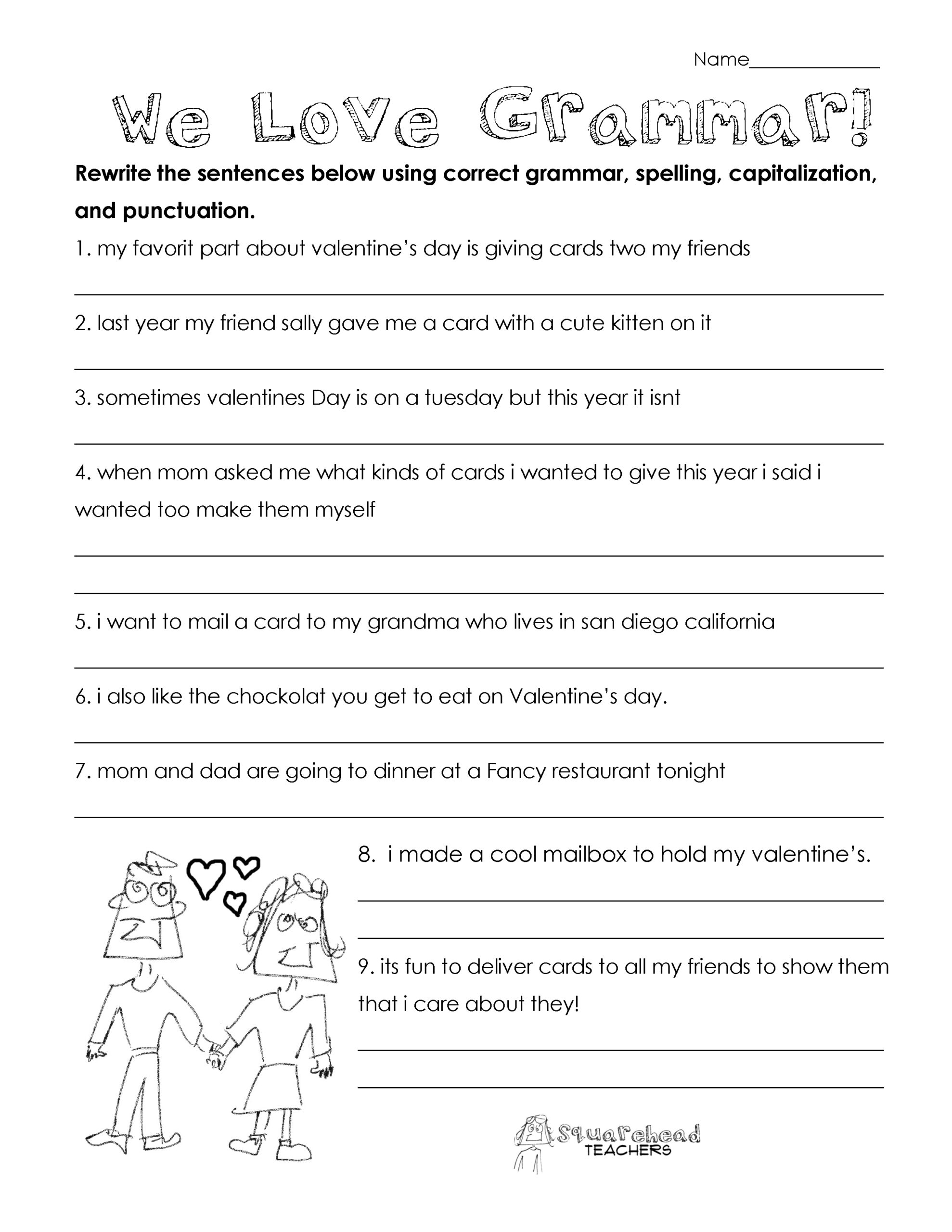 free worksheets for 3rd grade