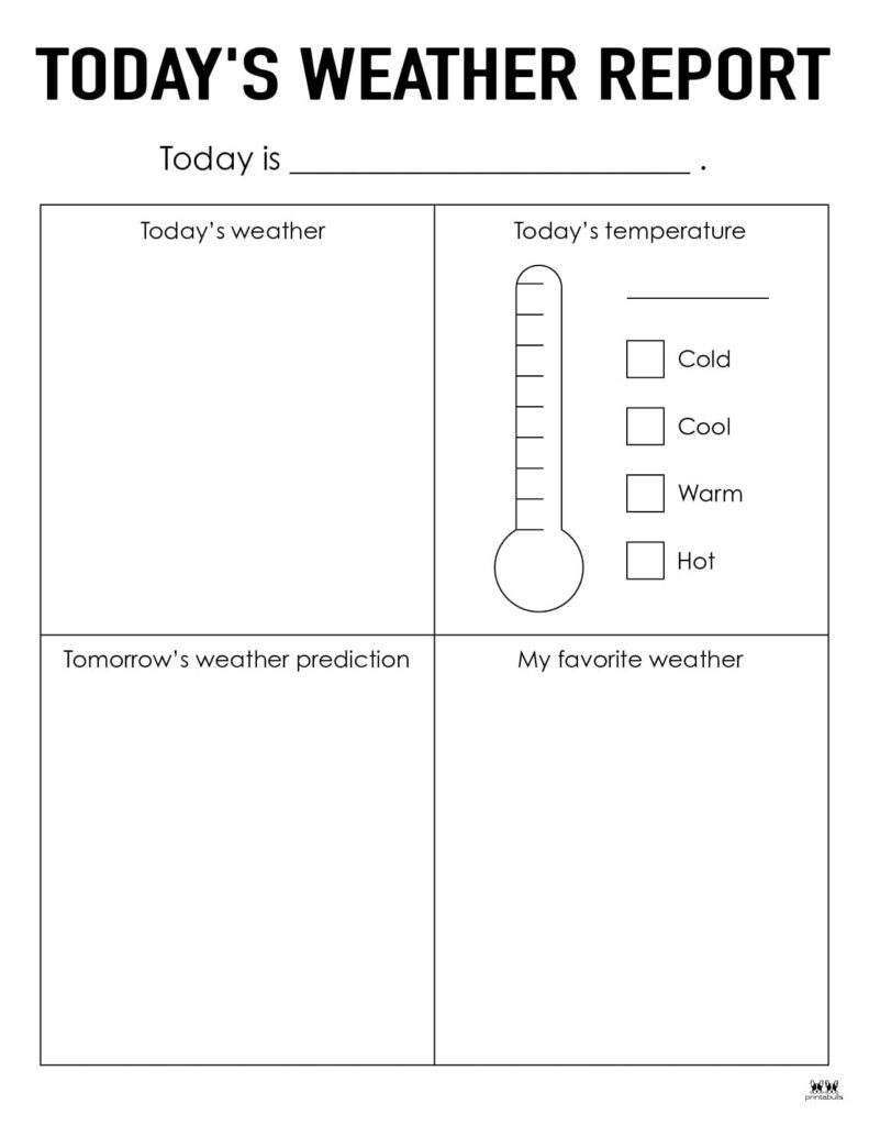 Weather Worksheets Printables 50 FREE Pages Printabulls Weather Worksheets Printables 50 FREE Pages Printabulls