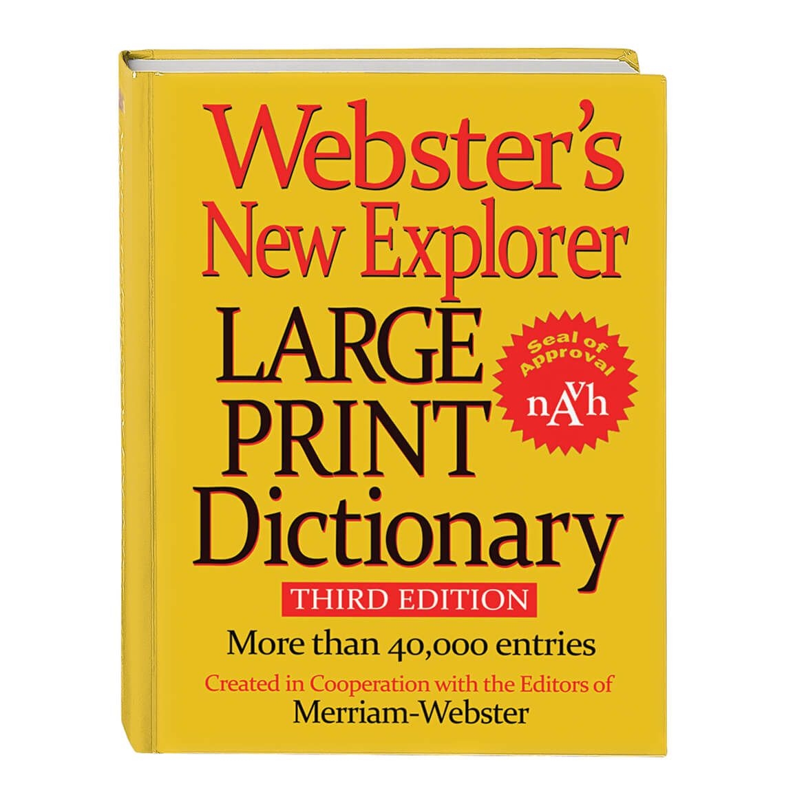 Websters Large Print Dictionary Dictionary Miles Kimball