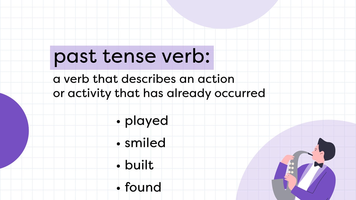 What Are Past Tense Verbs Meaning And Usage YourDictionary
