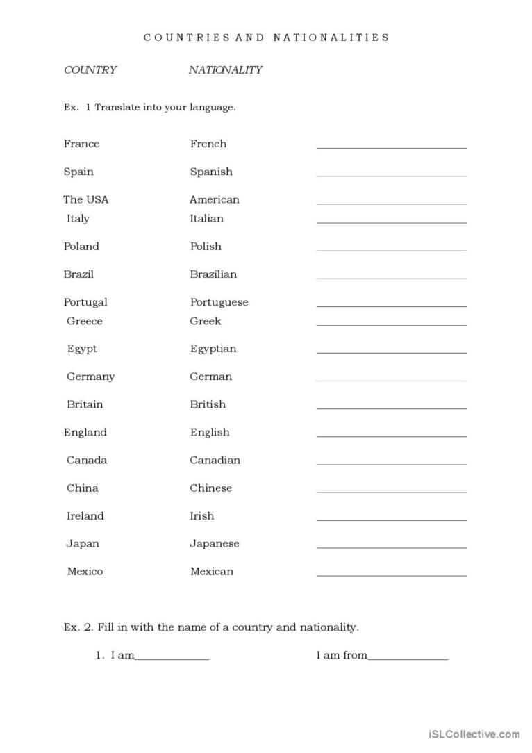 What Is Your Nationality English ESL Worksheets Pdf Doc What Is Your Nationality English ESL Worksheets Pdf Doc