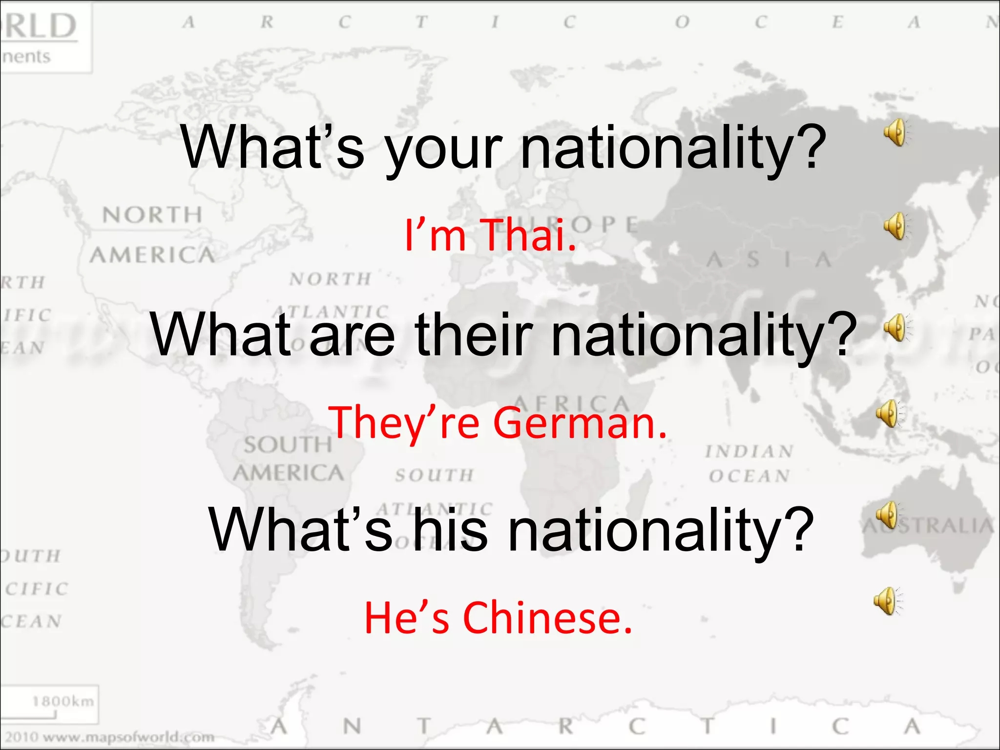 what is your nationality what is your nationality
