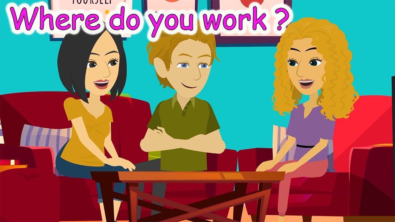 Where Do You Work Learn English For Beginner Elementary YouTube