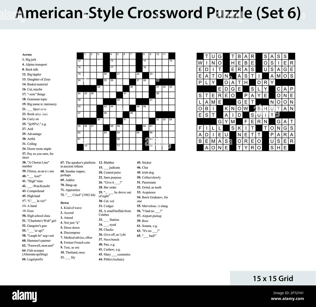 Word Puzzles Crosswords Hi res Stock Photography And Images Page 2 Alamy