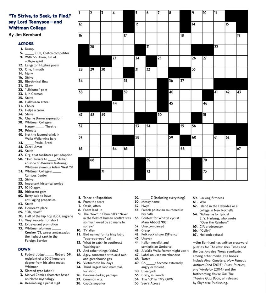 Word Search La Times Printable Cross Puzzles 