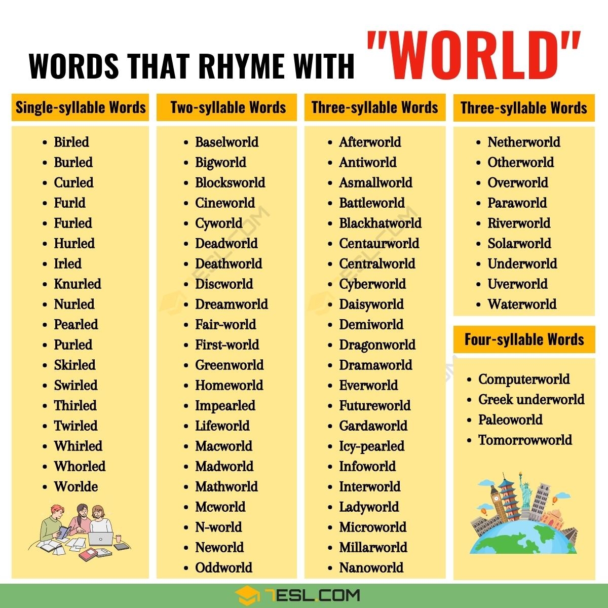 Words That Rhyme With Often Printable