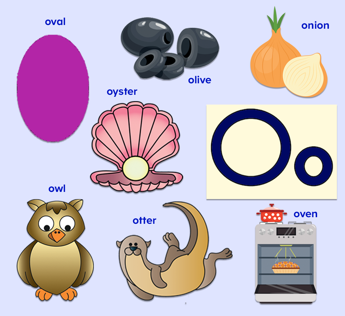 Words That Start With The Letter O For Kids ABCmouse