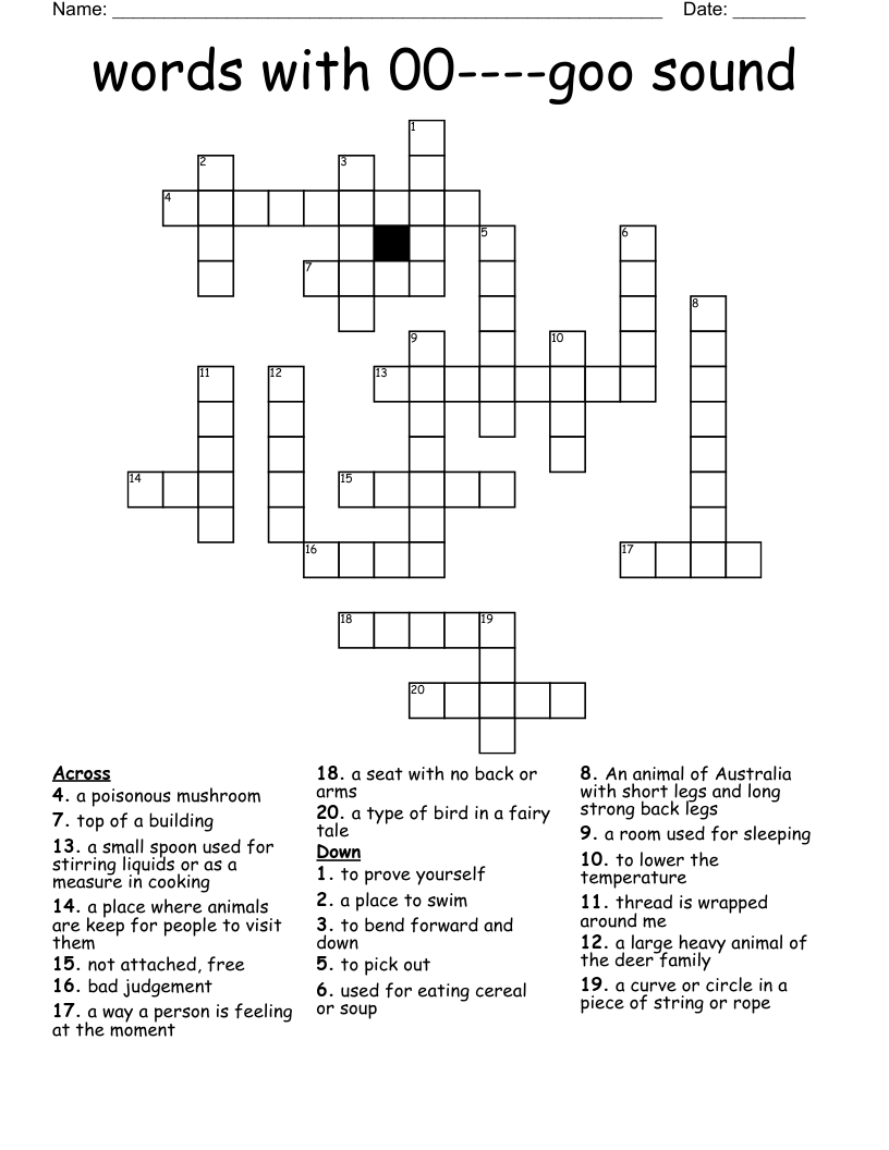 strong string crossword clue