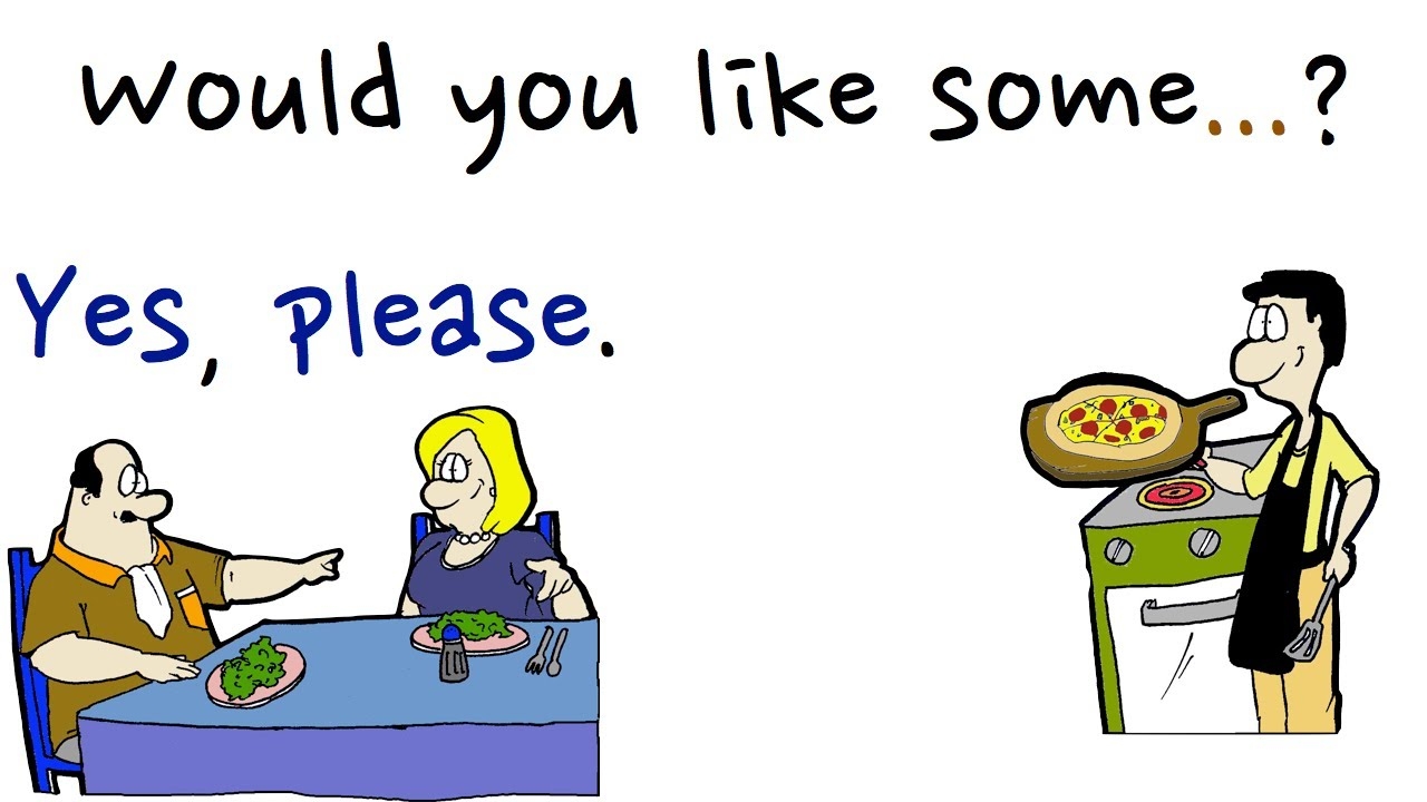 Would You Like Some Offering Food yes Please Learn English Mark Kulek ESL YouTube