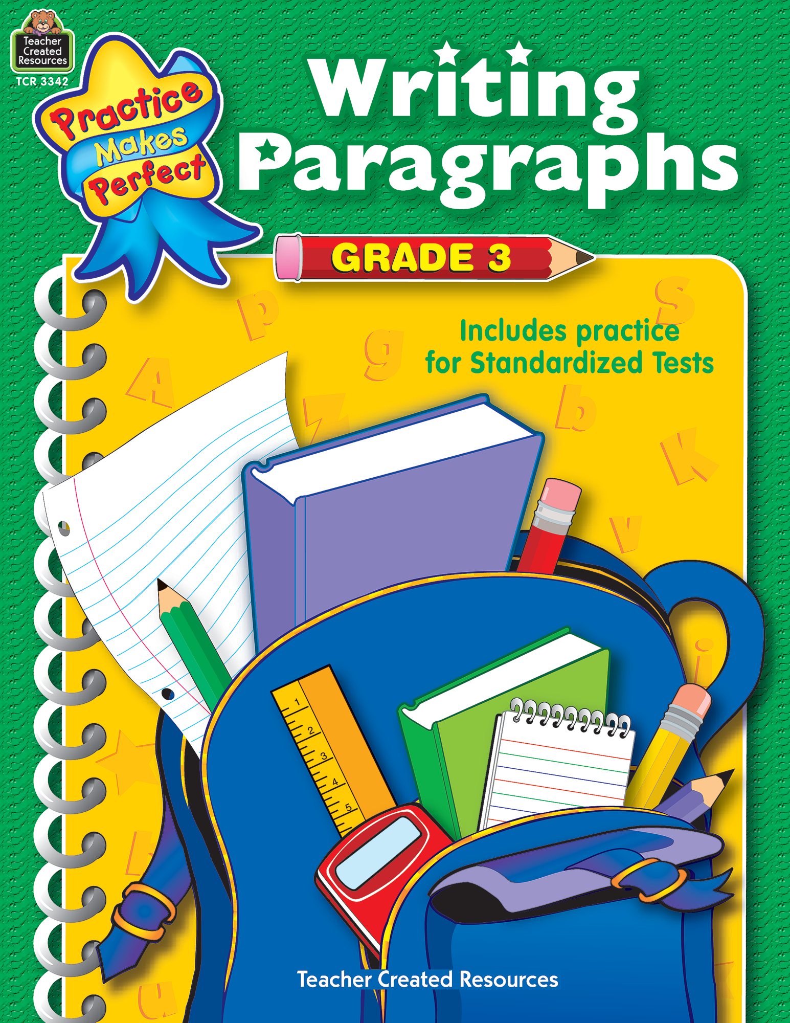 Writing Paragraphs Grade 3 TCR3342 Teacher Created Resources